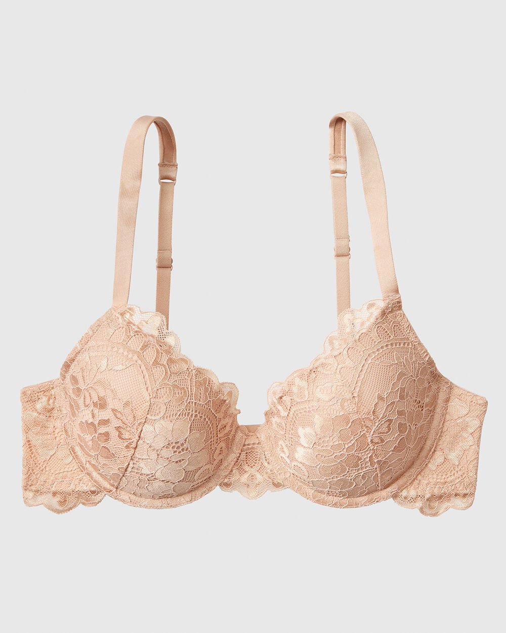 RESTEZBELLE Wire-Free Full-Coverage Bra That Supports Daily Life with a  Comfortable fit, Beige Color Small Size at  Women's Clothing store