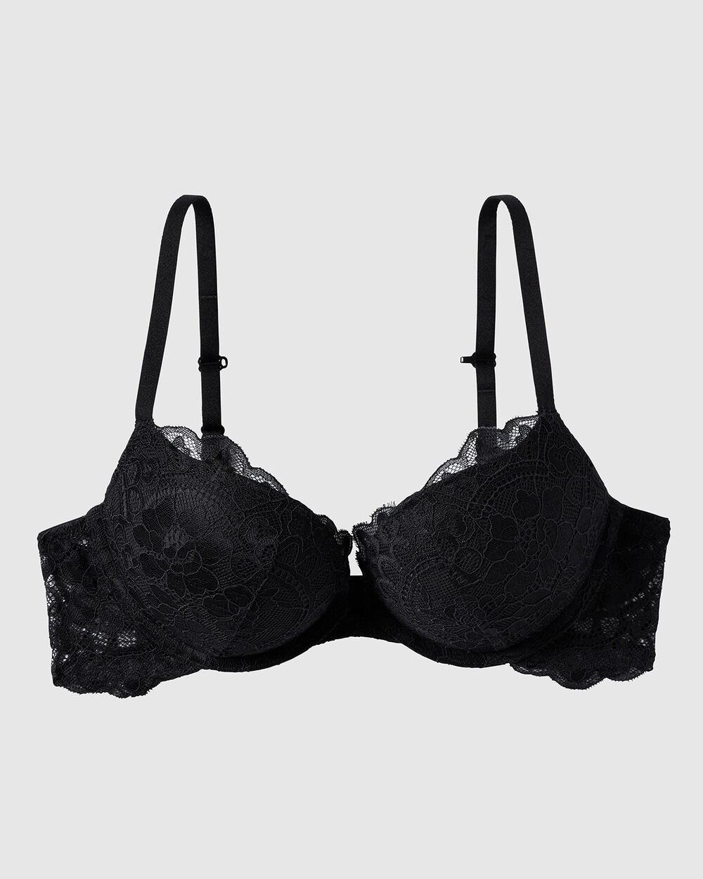 Eve's temptation Candace Push Up Lace Bras for Women Add Cups Lift  Underwire with Removable Padding