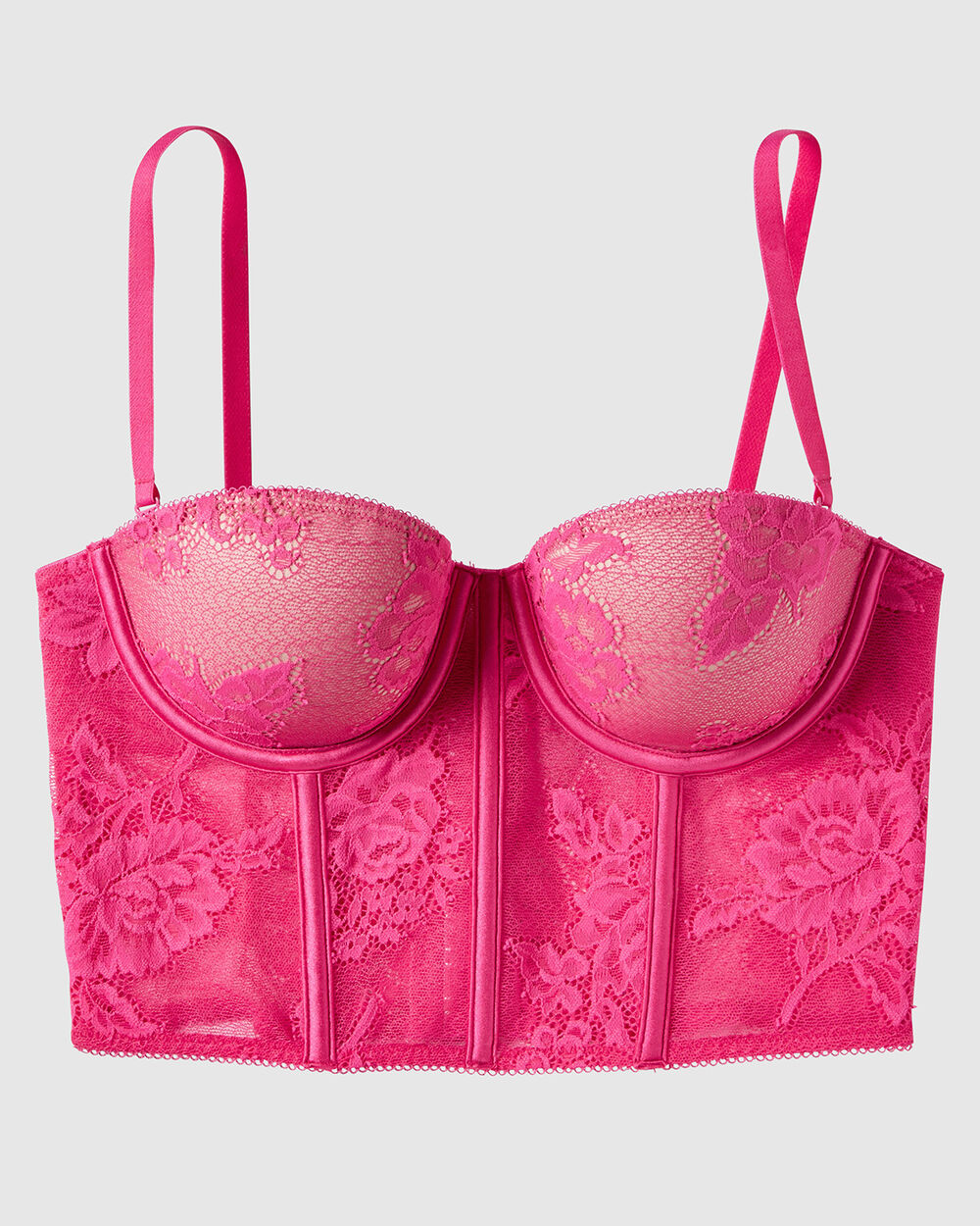 Victoria's Secret Pink Ultimate T-Back Push-Up Sports Bra Multi