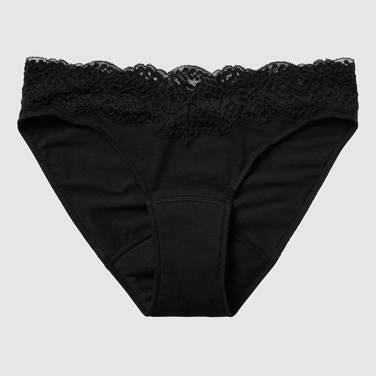Calida Lycra Lace Brief Panties (23907) M/Black at  Women's Clothing  store: Briefs Underwear