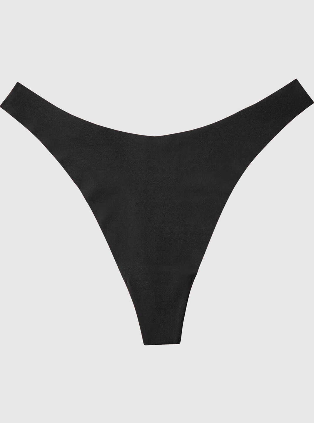Yunleeb High Waisted Thong No Show Underwear for Women,Seamless High R