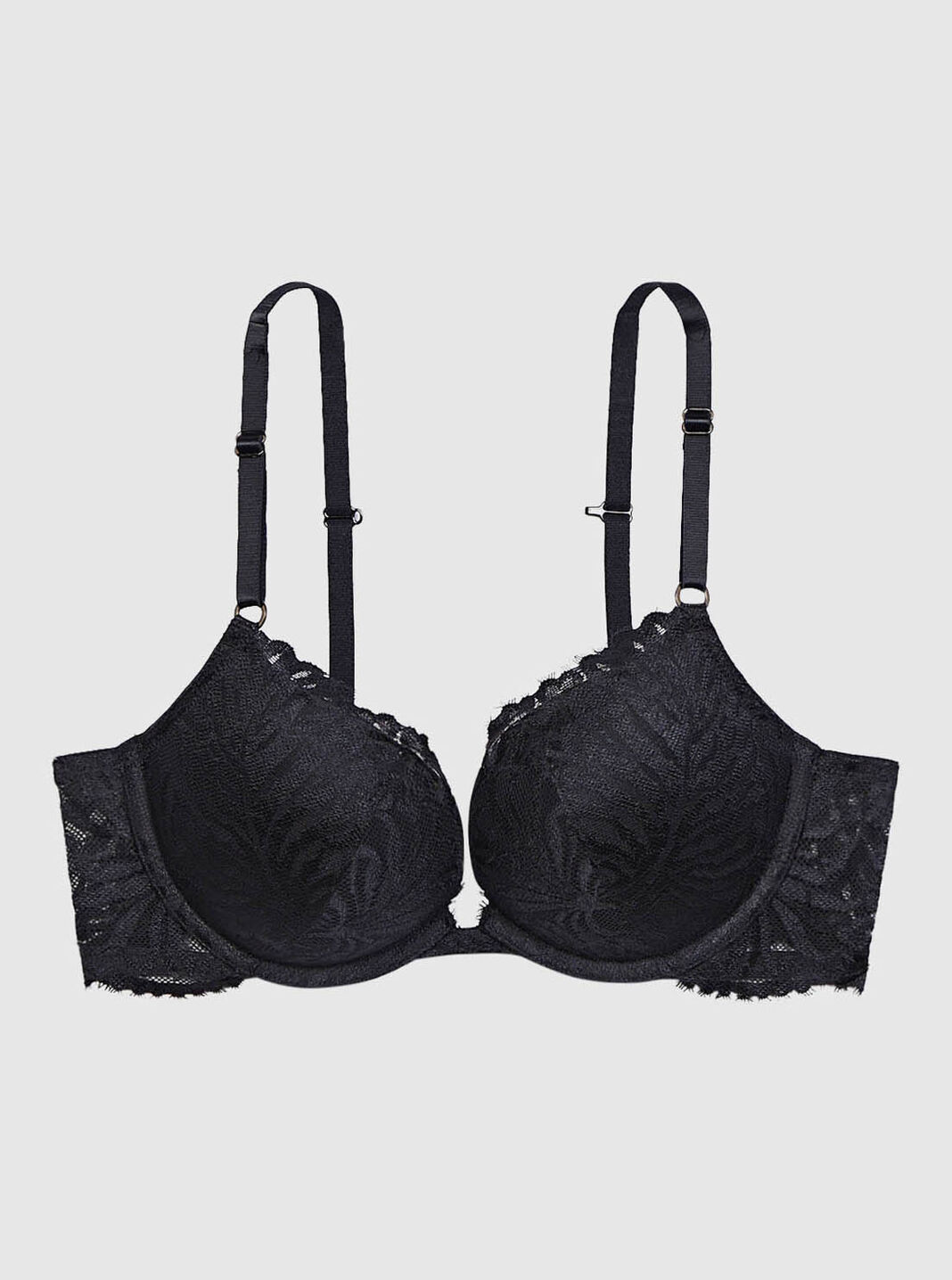 THE SHOW OFF La Senza 32A on tag Sister Sizes: 30B, 34AA Lightly Lined Demi  Cups Removable push-up foams Underwire for support Back closure Adjustable  Strap Like New!, Women's Fashion, Undergarments 