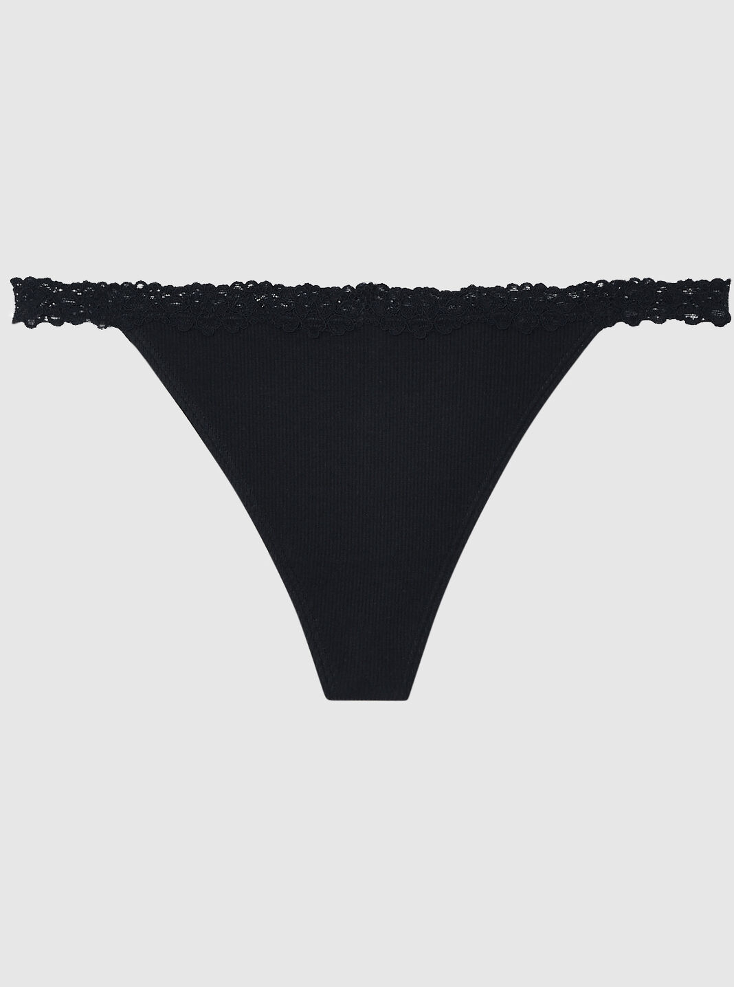 CheapUndies Heather Touch Thong