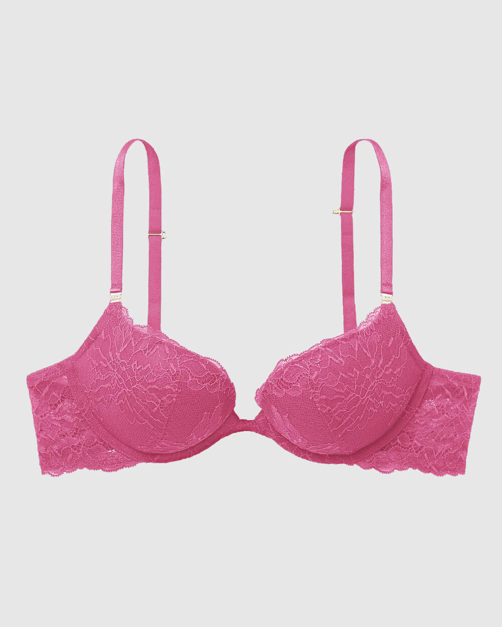 Victoria's Secret Pink Bra T-Shirt Push Up Size 34D