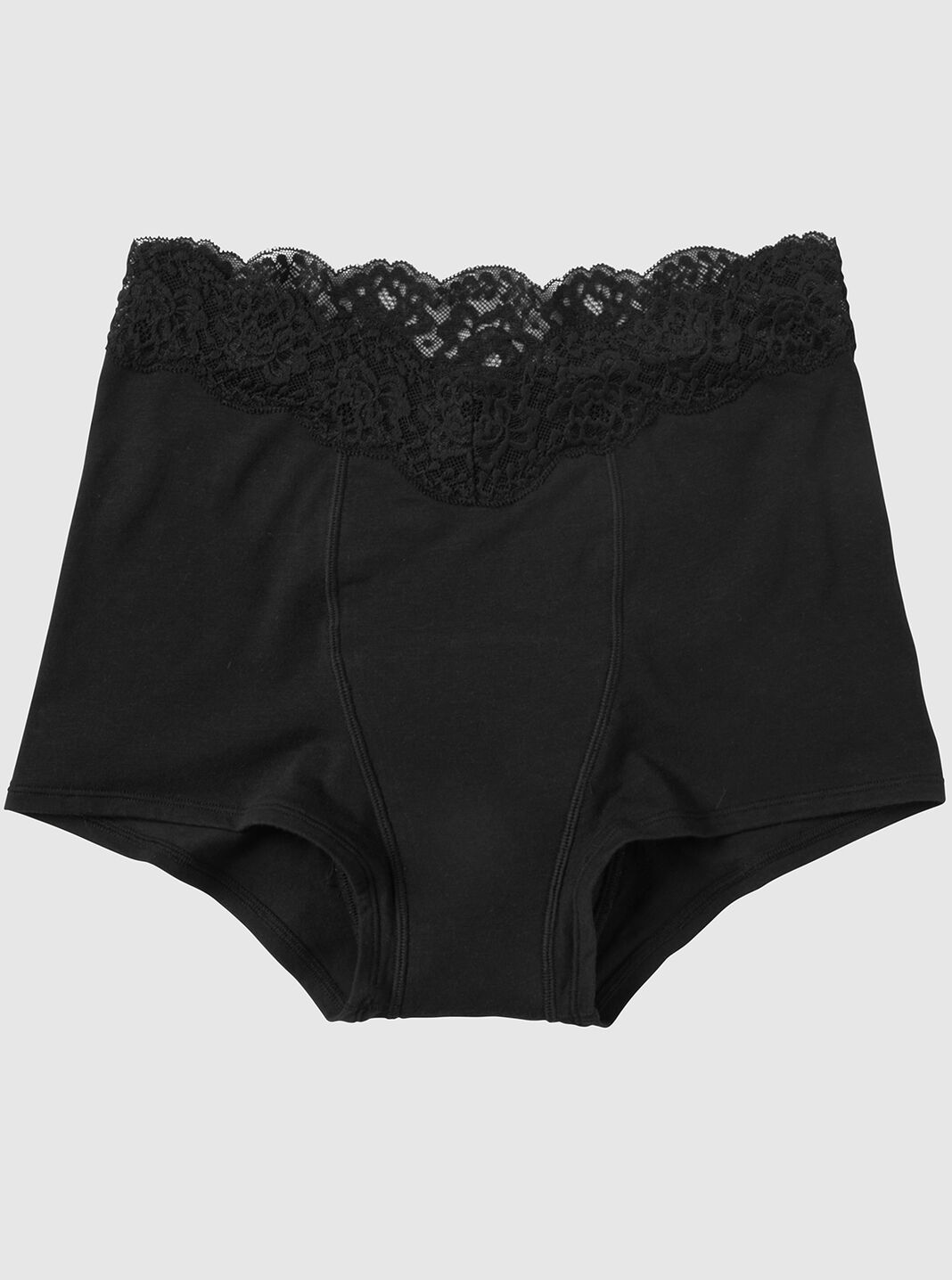 OLIKEME Menstrual Period Underwear for Women Mid Waist Cotton